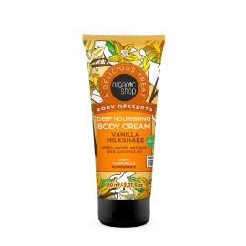 Natura Siberica Organic Shop Body Desserts Deep Nourishing Βαθιά Ενυδατικό Body Cream Vanilla Milkshake 150ml