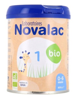 Vianex Novalac Bio 1 Βιολογικό Γάλα σε Σκόνη 1ης Βρεφικής Ηλικίας από την Γέννηση έως 6m 800gr