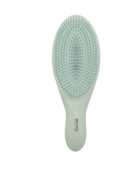 Beter Natural Fiber Detangling Brush Βούρτσα Μαλλιών Οβάλ για Εύκολο & Γρήγορο Ξεμπέρδεμα Χρώμα Φυστικί 1 Τεμάχιο