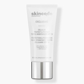 Skincode Cellular Protect & Perfect Tinted Moisturizer SPF15 Ενυδατική & Αντιρυτιδική Κρέμα Ημέρας με Χρώμα 30ml