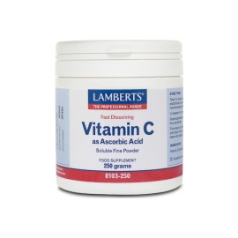 Lamberts Ascorbic Acid Εναλλακτικός Tρόπος Λήψης Βιταμίνης C, 250gr