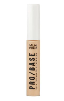 MUA Pro Base Concealer Full Coverage No.130 για Άμεση Λάμψη & Κάλυψη της Επιδερμίδας 8gr