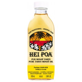 Hei Poa Pure Tahiti Monoi Oil Vanilla Scent Έλαιο Πολλαπλών Χρήσεων με Άρωμα Βανίλια για Σώμα & Μαλλιά 100ml