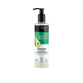Natura Siberica Organic Shop Organic Avocado & Honey Οργανικό Αβοκάντο & Μέλι, Μαλακτικό Επανόρθωσης Απαλότητα και Ζωντάνια 280ml