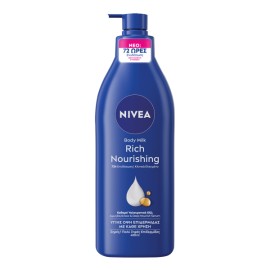 Nivea Body Nourishing Milk Ενυδατικό Γαλάκτωμα Σώματος για Ξηρές - Πολύ Ξηρές Επιδερμίδες Με Αντλία 400ml