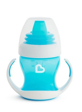 Munchkin Gentle First Cup Γαλάζιο Εκπαιδευτικό Ποτηράκι με Λαβές για 4m+ 118ml