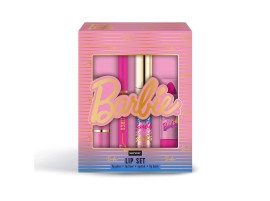 Disney Mattel Barbie Σετ Κραγιόν & Lip Gloss & Lip Energy & Lip Balm 4 Τεμάχια