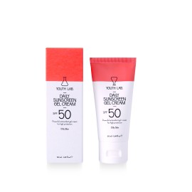 Youth Lab Daily Sunscreen Gel Cream SPF50 Oily Skin Αντηλιακό Κρεμοτζέλ Προσώπου με Χρώμα για Λιπαρές Επιδερμίδες 50ml