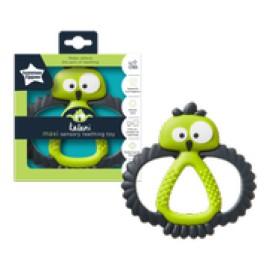 Tommee - Tippee TT Kalani Sensory Teether Maxi Μασητικό Μεγάλο Πράσινο Κουκουβάγια για 3m+ 1 Τεμάχιο