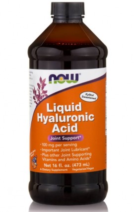 Now Foods Liquid Hyaluronic Acid 100mg για τις Αρθρώσεις 473ml
