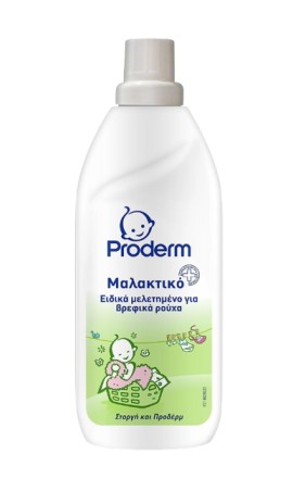 Proderm Υγρό Μαλακτικό Ειδικά Μελετημένο για τα Βρεφικά Ρούχα 1lt
