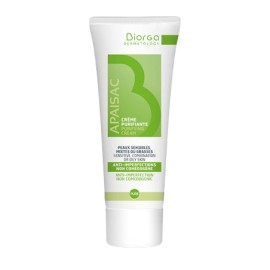 Biorga Apaisac Purifying Cream Ενυδατική Κρέμα Προσώπου για Μείωση Σμήγματος, Ατελειών 40ml