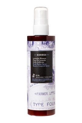 Korres Body Butter Spray Γαλάκτωμα Σώματος Άνθη Λεβάντας 250ml