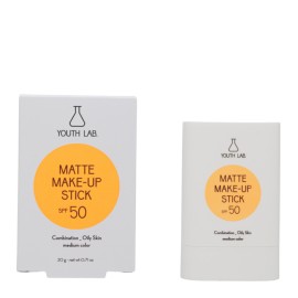 Youth Lab Matte Make up Stick SPF50 Medium Ματ Αντηλιακό Make up Stick για Ομοιόμορφη Κάλυψη & Έλεγχο της Λιπαρότητας Μεσαία Απόχρωση 20gr