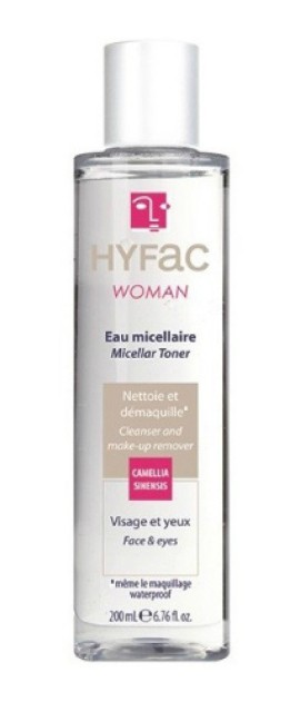 Aidom Hyfac Woman Micellar Toner Λοσιόν Ντεμακιγιάζ Προσώπου & Ματιών 200ml