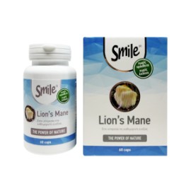 AM Health Smile Lions Mane Συμπλήρωμα Διατροφής για Τόνωση του Οργανισμού 60 Κάψουλες