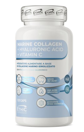 EthicSport Collagene Marino Θαλάσσιο Κολλαγόνο Υψηλής Καθαρότητας για Δέρμα & Ευεξία 120 Κάψουλες