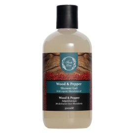 Fresh Line Wood & Pepper Shower Gel Ενυδατικό Unisex Αφρόλουτρο Γήινη Αίσθηση Φρεσκάδας & Ισορροπίας 300ml