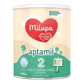 Milupa Aptamil 2 Γάλα 2ης Βρεφικής Ηλικίας σε Σκόνη για 6-12m 400gr