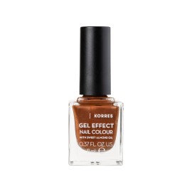 Korres Βερνίκι Νυχιών με Sweet Almond Oil No.66 Aegean Bronze Gel Effect 11ml