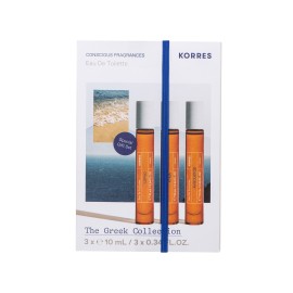 Korres PROMO The Greek Collection Σετ Αρωμάτων Lefko Eau De Toilette 10ml & Kyma Eau De Toilette 10ml & Avgoustos Eau De Toilette 10ml