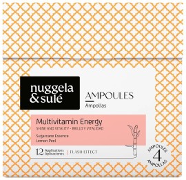 Nuggela & Sulé Ampoules Multivitamin Energy Θρεπτικές Αμπούλες 4x10ml