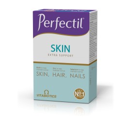 Vitabiotics Perfectil Plus Skin Τριπλή Δράση σε Μαλλιά, Νύχια & Δέρμα 28 Ταμπλέτες / 28 Κάψουλες