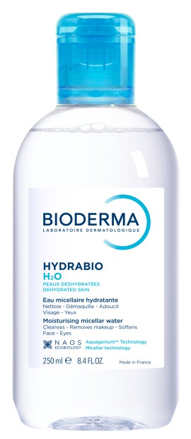 Bioderma Hydrabio Η2Ο Micellar Water Ενυδατικό Νερό Καθαρισμού & Ντεμακιγιάζ για Αφυδατωμένο Δέρμα 250ml