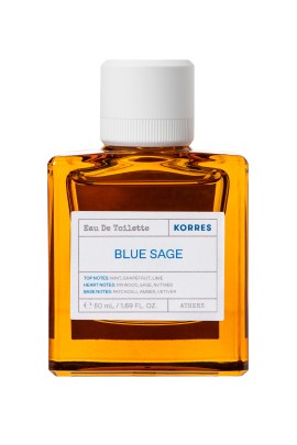 Korres Blue Sage Eau De Toilette Ανδρικό Άρωμα 50ml