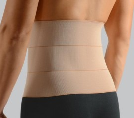 Anatomic Line Abdominal Binder Elastic Ζώνη Μετεγχειρητική & Κοιλίας Μπεζ Μέγεθος:2XL 24cm 1 Τεμάχιο [9156]