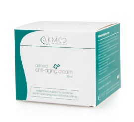 Akmed Anti Aging Cream Αντιγηραντική Κρέμα Προσώπου με Δράση Lifting για Όλους τους Τύπους Επιδερμίδας 50ml