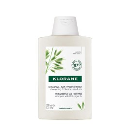 Klorane Shampoo with oat milk Σαμπουάν με Βρώμη για Έξτρα απαλότητα και Προστασία 200ml