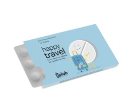 Uplab Happy Travel Συμπλήρωμα Διατροφής για Ανακούφιση από την Ναυτία 15 Δισκία