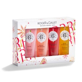 Roger & Gallet PROMO Rose & Fleur de Figuier & Gingembre Rouge & Bois dorange Ενυδατικά Αφρόλουτρα 4x50ml