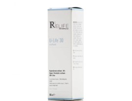 Menarini ReLife U-Life Ecofoam (30% Urea) 24ωρη Ενυδατική & Αναπλαστική Κρέμα Προσώπου για Ξηρές Επιδερμίδες 50ml