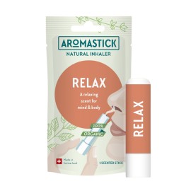 Aromastick Relax Συσκευή Εισπνοής με Αιθέρια Έλαια για την Εσωτερική Ηρεμία & τη Θετική Σκέψη 0.8ml