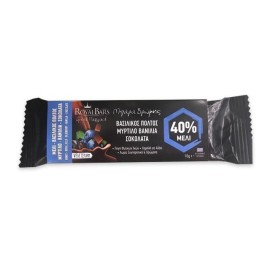 Royal Bars Mπάρα Βρώμης Βασιλικός Πολτός, Μύρτιλο,Βανίλια,Σοκολάτα, 70gr