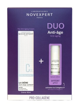 Novexpert PROMO The Expert Anti Aging Cream Αντιγηραντική Κρέμα Προσώπου 40ml & ΔΩΡΟ Pro-Collagen Booster Serum Προσώπου Κατά των Ρυτίδων 10ml