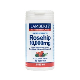 Lamberts Vit C Rose hip 10000mg 60tabs