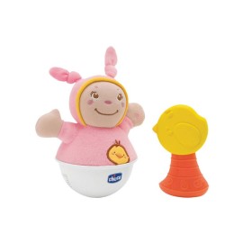 Chicco Rolly Poly Κουδουνίστρα Οδοντοφυΐας Ροζ [71865] 1 Ετών