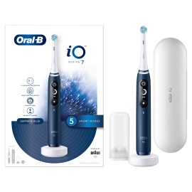 Oral B iO Series 7 Ηλεκτρική Οδοντόβουρτσα Blue Sapphire 1 Τεμάχιο
