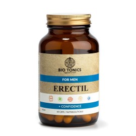 Bio Tonics Erectil For Men + Confidence για τη Βελτίωση της Ενέργειας & της Σεξουαλικής Αντοχής 60 Κάψουλες