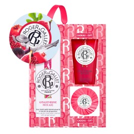 Roger & Gallet PROMO Gingembre Rouge Eau De Parfume 100ml - ΔΩΡΟ Shower Gel Αφρόλουτρο 50ml - Savon Αρωματική Πλάκα Σαπουνιού 50gr