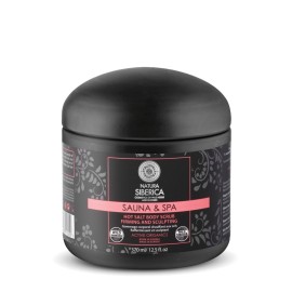 Natura Siberica Sauna & Spa Slimming Hot Salt Body Scrub Ζεστά Άλατα σε Μορφή Scrub για Αδυνάτισμα - Σύσφιξη - Κυτταρίτιδα 370ml