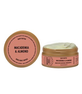 Naughty Dogs Body Butter Macadamia & Almond Ενυδατικό Βούτυρο Σώματος 200ml