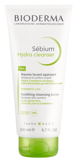 Bioderma Sebium Hydra Cleanser Καθαριστικό Προσώπου 24ωρης Ενυδάτωσης 200ml