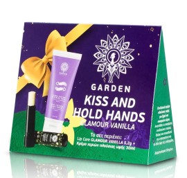 Garden PROMO Κρέμα Χεριών Πλούσιας Υφής για Ξηρά & Σκασμένα Χέρια 30ml - Lip Balm Glamour Vanilla SPF15 Ενυδατικό Stick Χειλιών 5.2gr