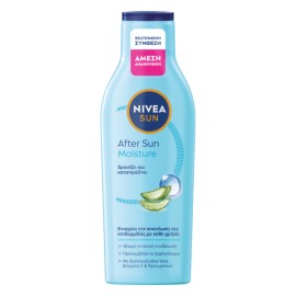 Nivea After Sun Moisture Ενυδατικό Γαλάκτωμα 48ωρης Προστασίας για Μετά τον Ήλιο με Αλόη Βέρα 200ml