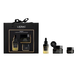 Lierac PROMO Premium η Απόλυτη Κυτταρική Αντιγήρανση Le Serum 30ml - La Crème Voluptueuse 50ml Ανταλλακτικό - La Crème Recard Eye 20ml