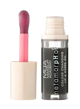 MUA Lip & Cheek Oil Bubble Hun Μωβ - Ροζ Απόχρωση για Χείλη - Μάγουλα 7ml